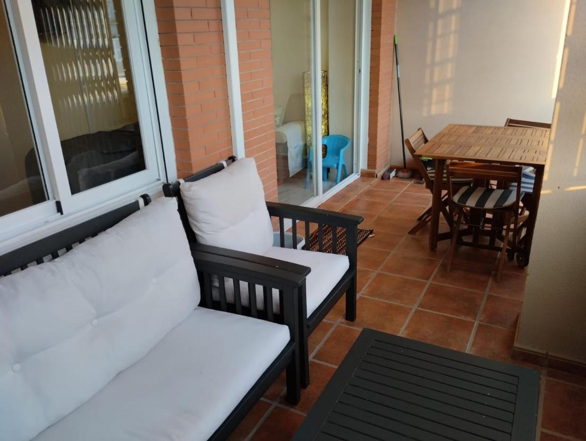 Precioso Apartamento En Residencial Con Piscina Roquetas de Mar Exterior foto